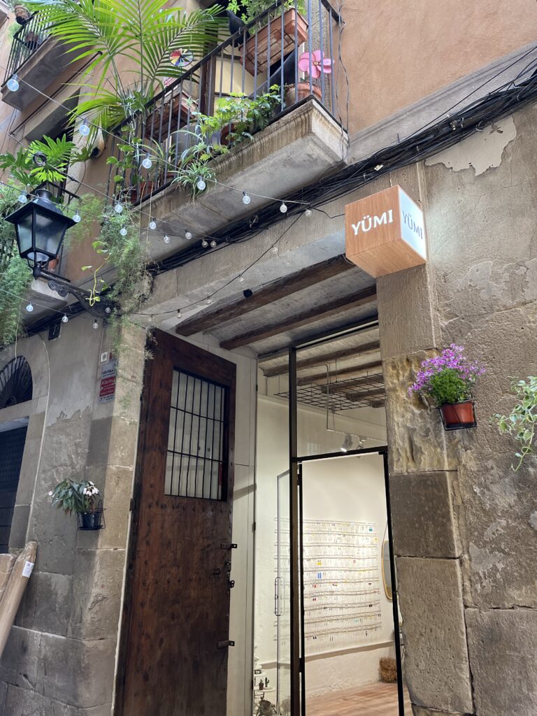 バルセロナ アクセサリーショップ YUMI 外観